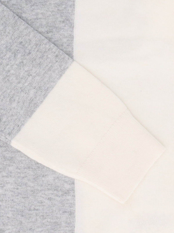 Grey Wool Mix Roll Neck Knitted Jumper