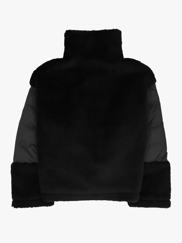 Orma Black Wool & Nylon Jacket
