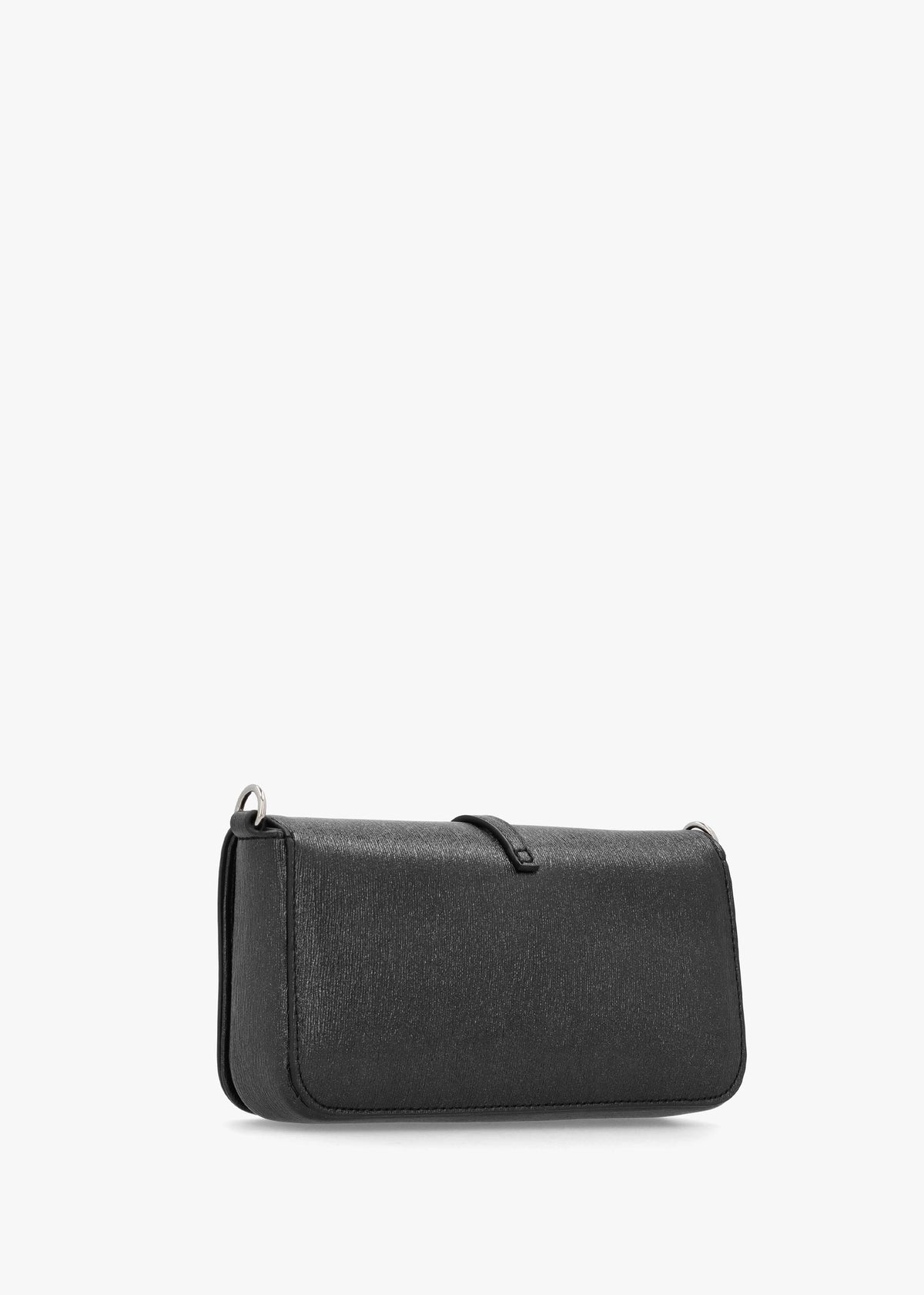 Materia Nero Metallic Shoulder Bag