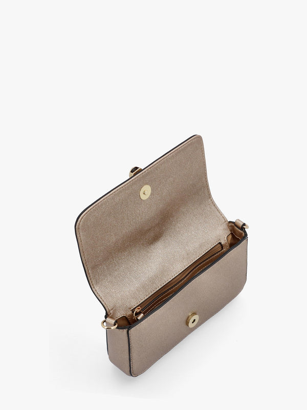 Materia Oro Metallic Shoulder Bag