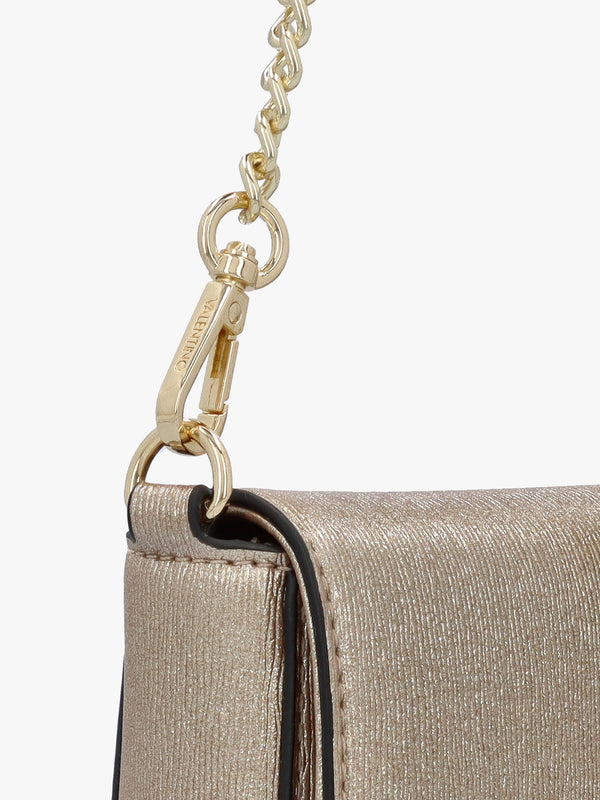 Materia Oro Metallic Shoulder Bag