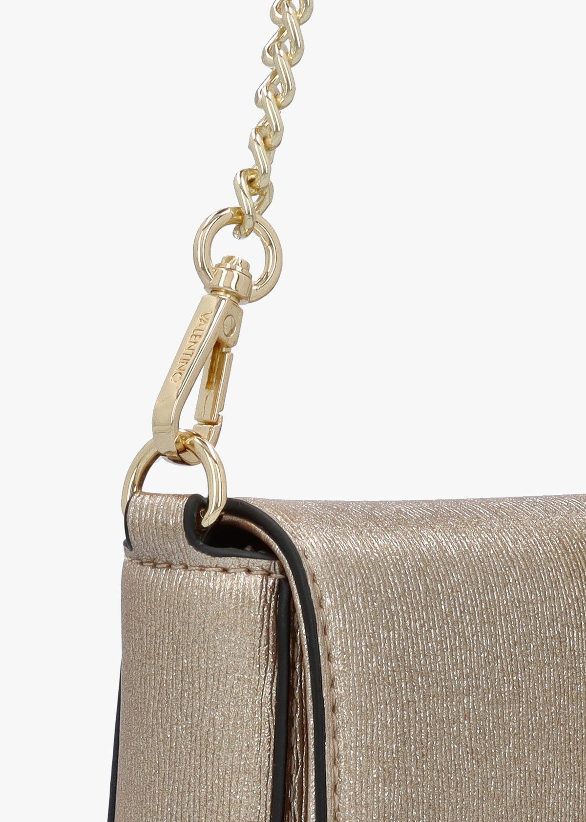 Materia Oro Metallic Shoulder Bag
