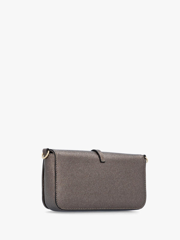 Materia Bronzo Metallic Shoulder Bag