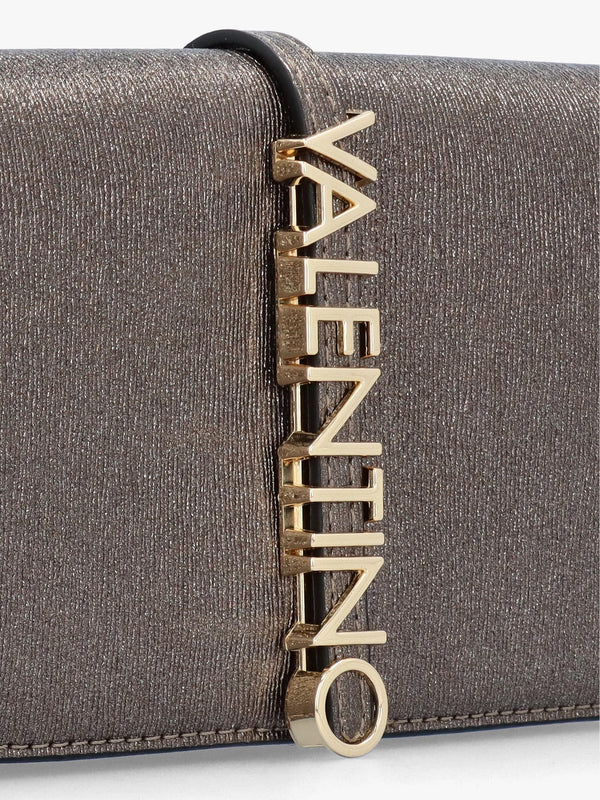 Materia Bronzo Metallic Shoulder Bag