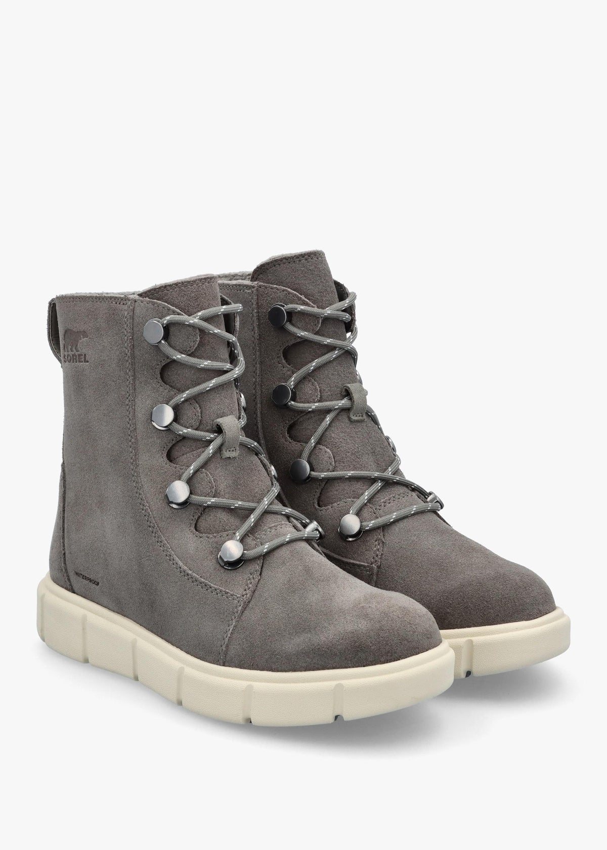 Women's Explorer™ III Joan Waterproof Quary Chalk Ankle Boots