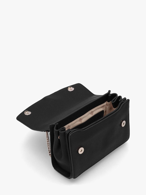 Cresidia Black Cross-Body Bag