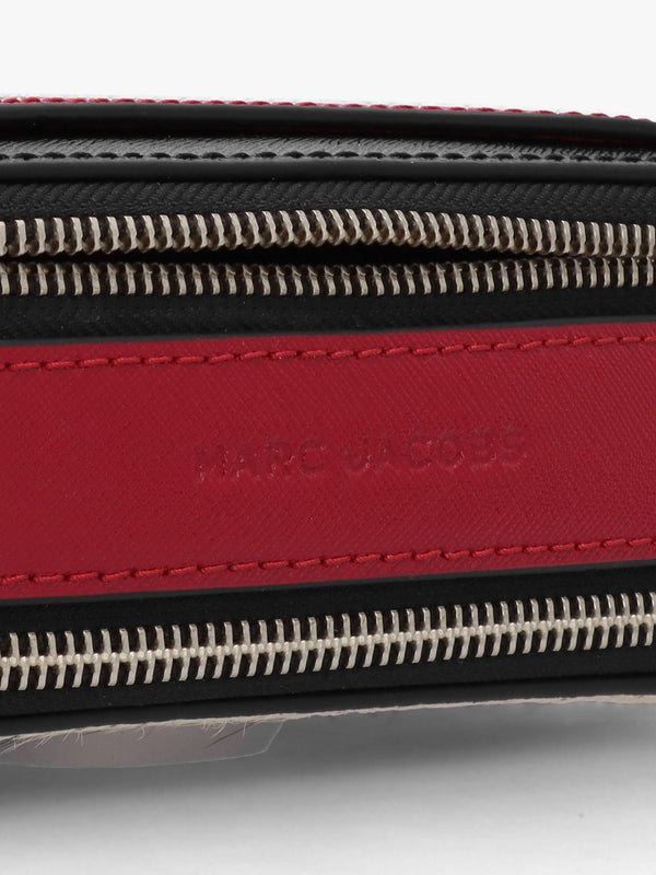 The Zebra Calf Hair Snapshot Black & White Leather Camera Bag