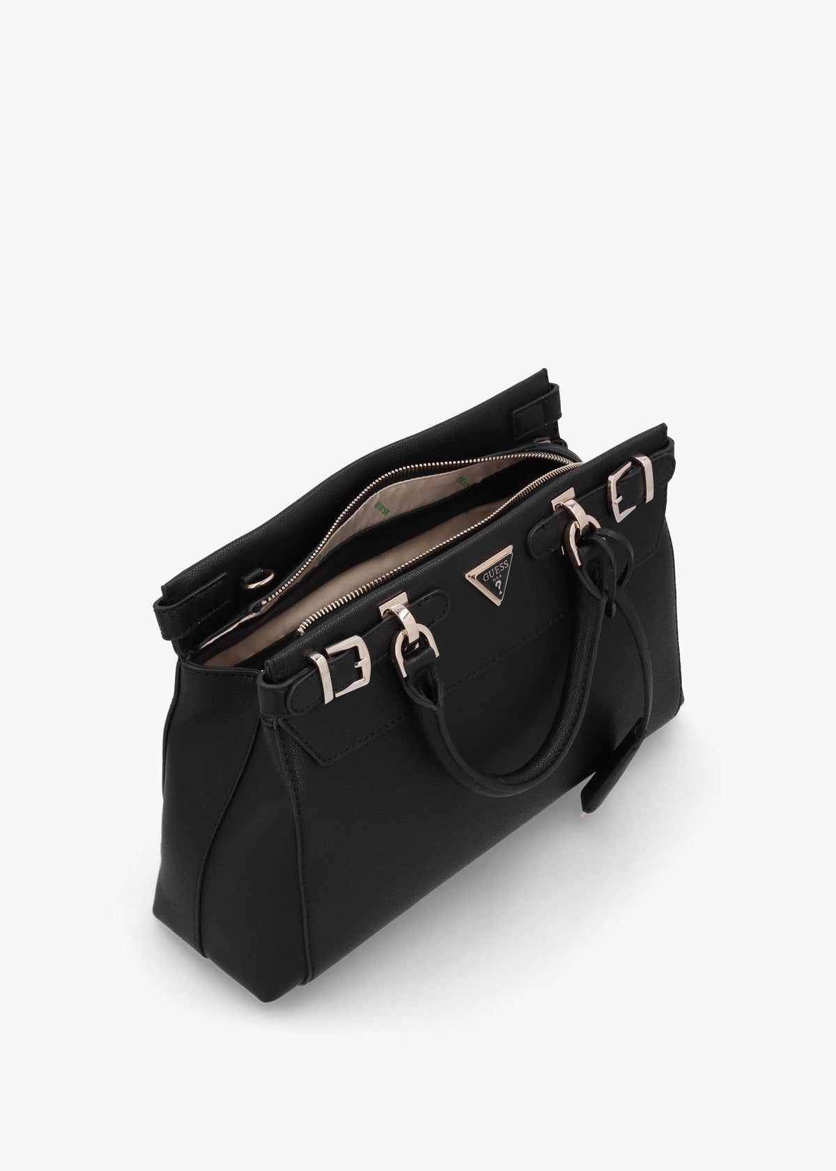 Eco Ali Luxury Black Satchel Bag