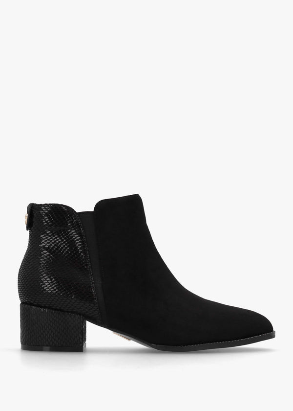 Madeley Navy Reptile Chelsea Boots