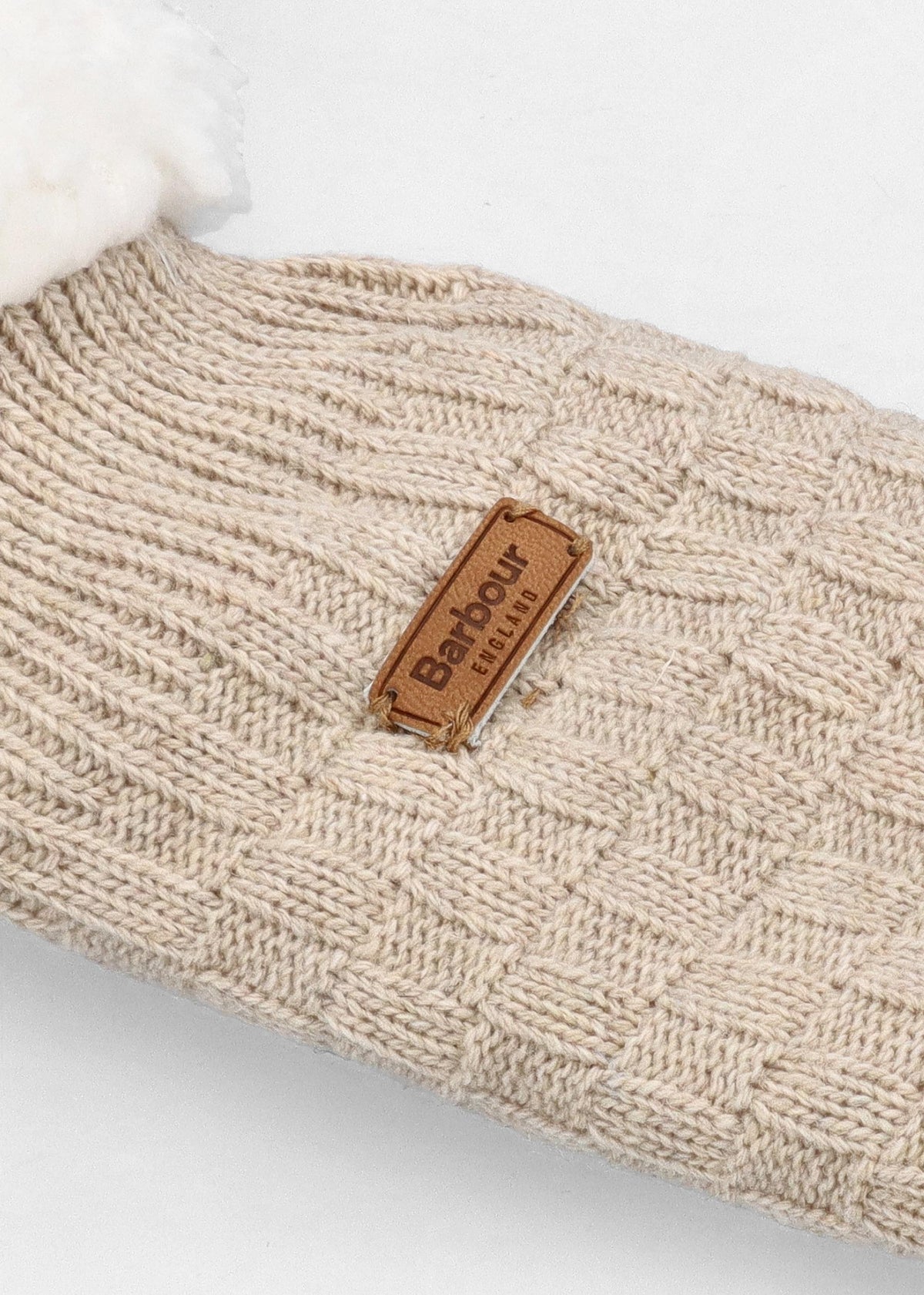 Women’s Cable Knit Oatmeal Wool Mix Lounge Socks