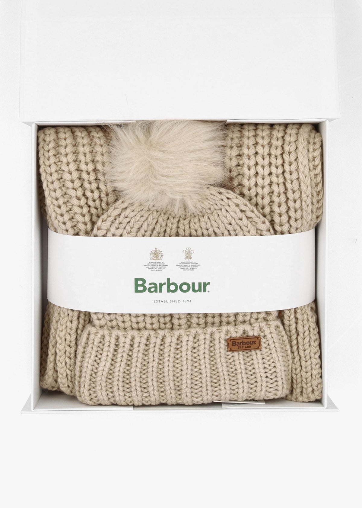 Women’s Saltburn Pearl Beanie Hat & Scarf Gift Set