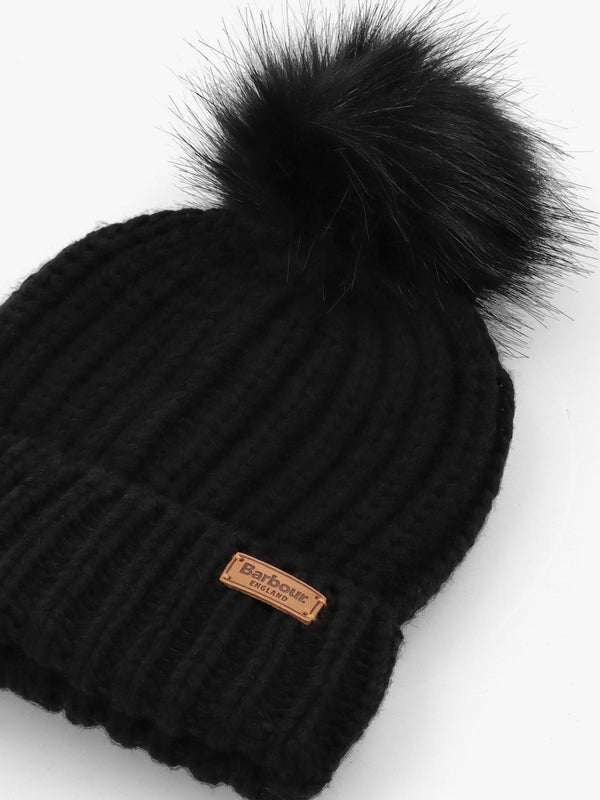 Women’s Saltburn Black Beanie Hat & Scarf Gift Set