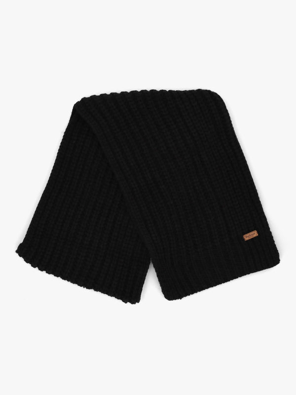 Women’s Saltburn Black Beanie Hat & Scarf Gift Set