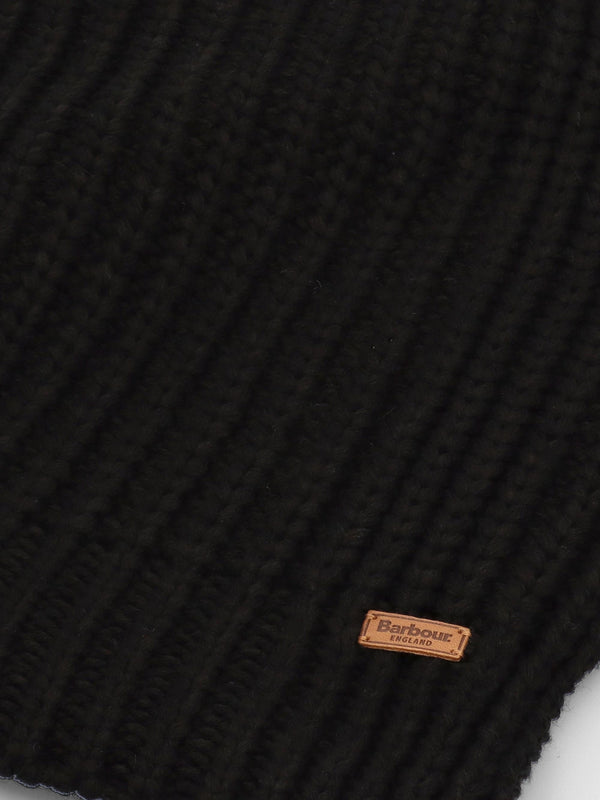 Women’s Saltburn Black Beanie Hat & Scarf Gift Set