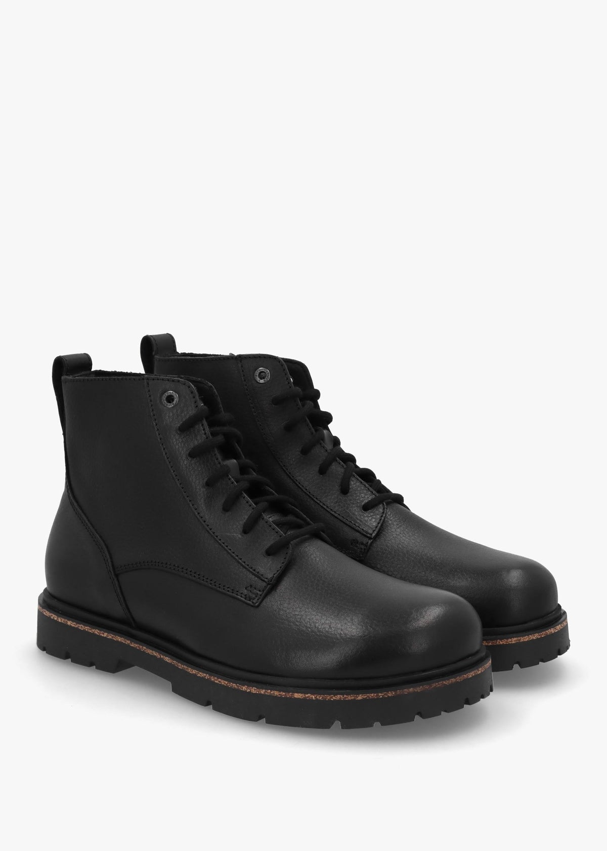 Men’s Highwood Black Leather Lace Up Ankle Boots