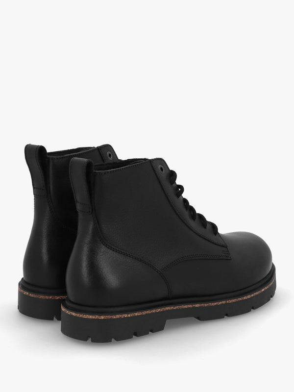 Men’s Highwood Black Leather Lace Up Ankle Boots