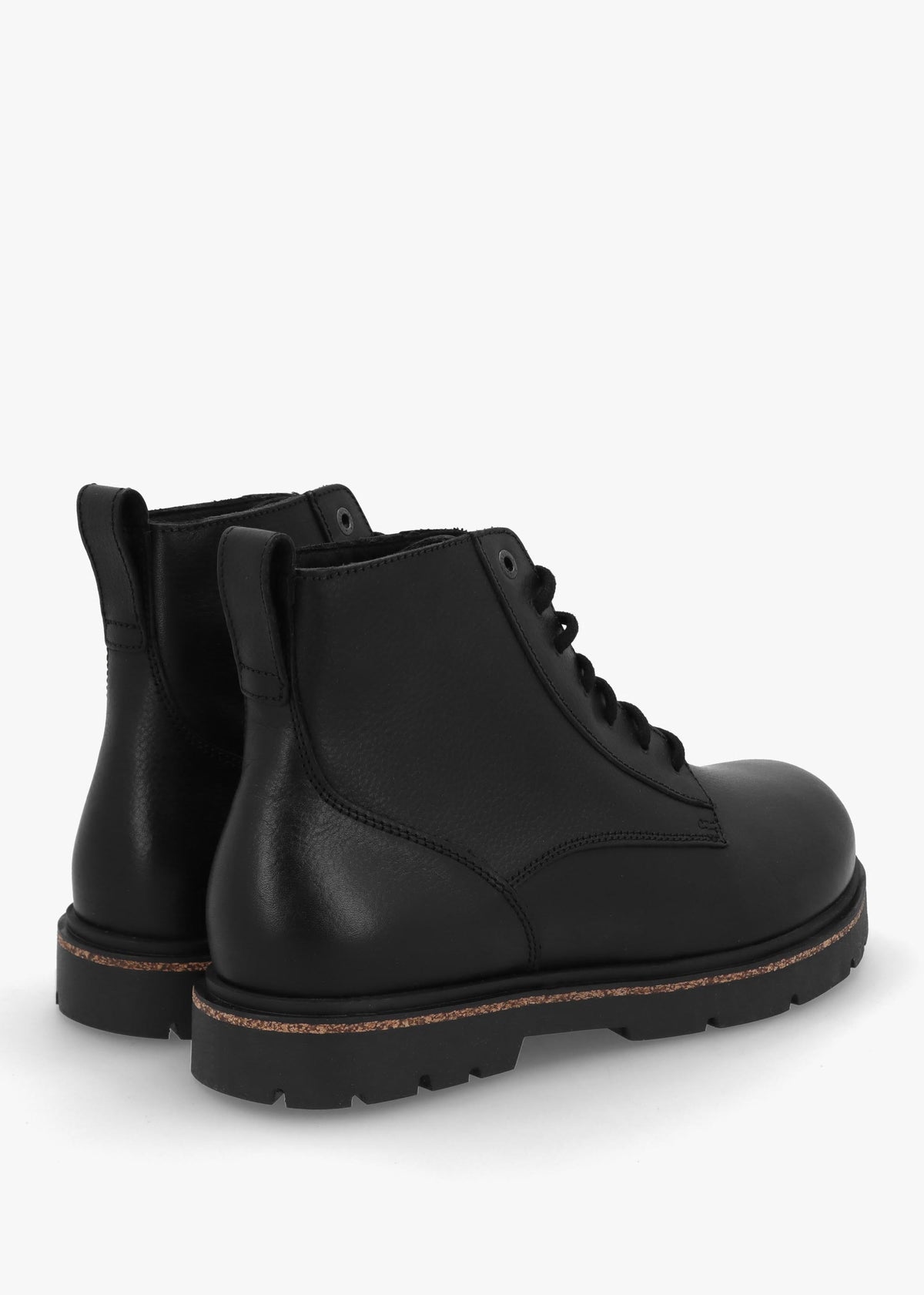 Men’s Highwood Black Leather Lace Up Ankle Boots