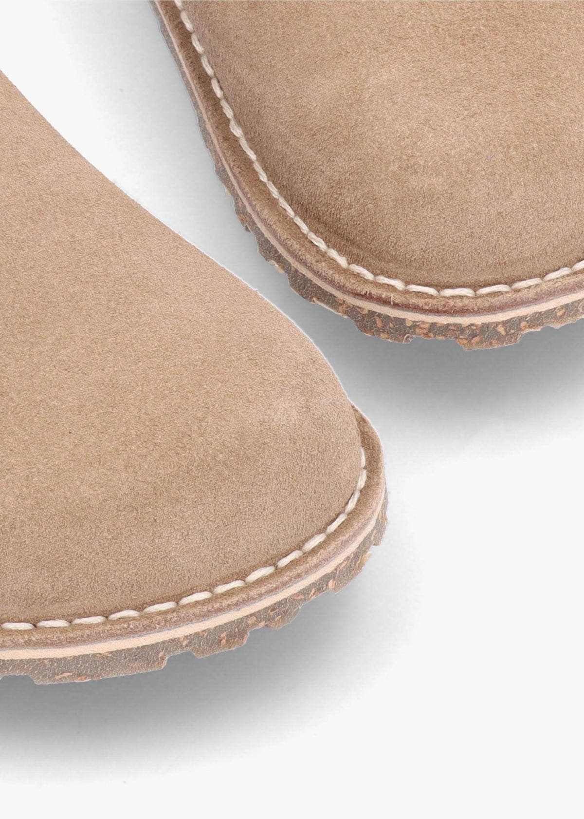 Women's Lutry Premium Suede Leather Gray Taupe Clogs