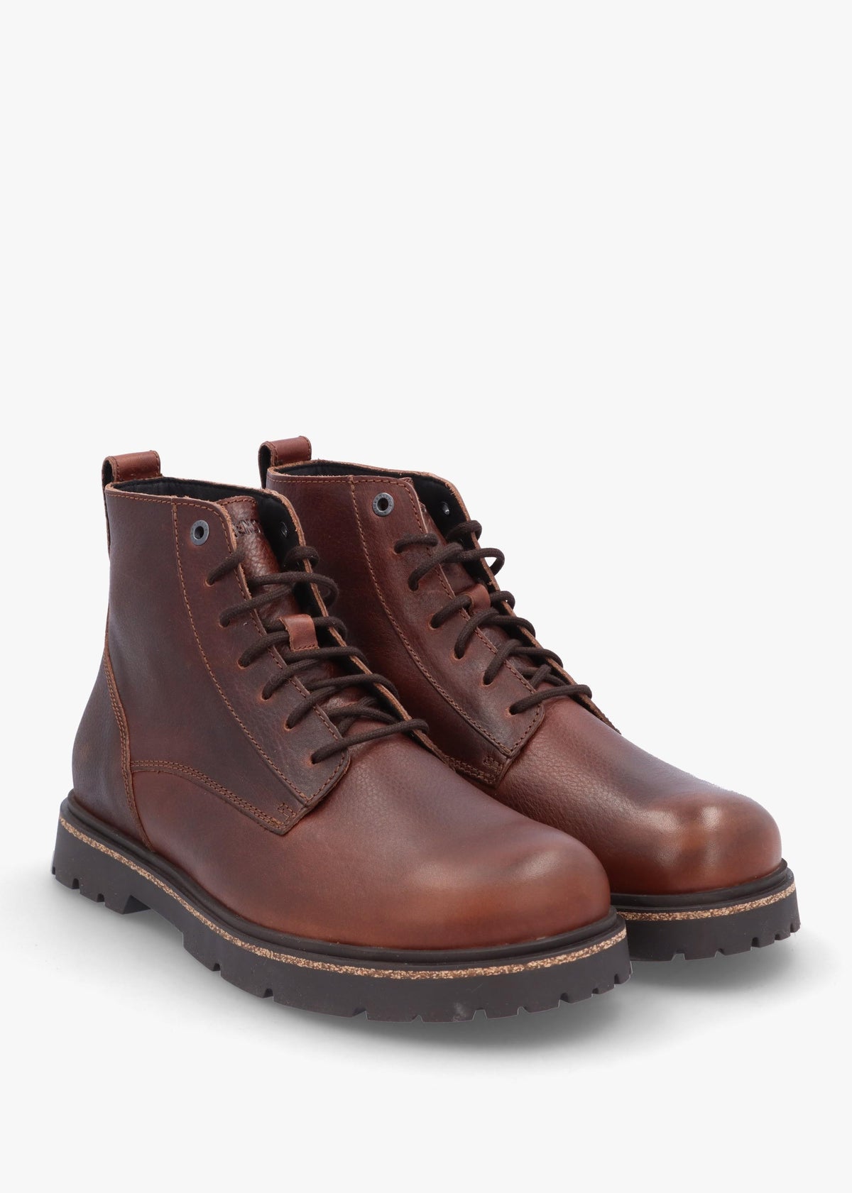 Men’s Highwood Chocolate Leather Lace Up Ankle Boots