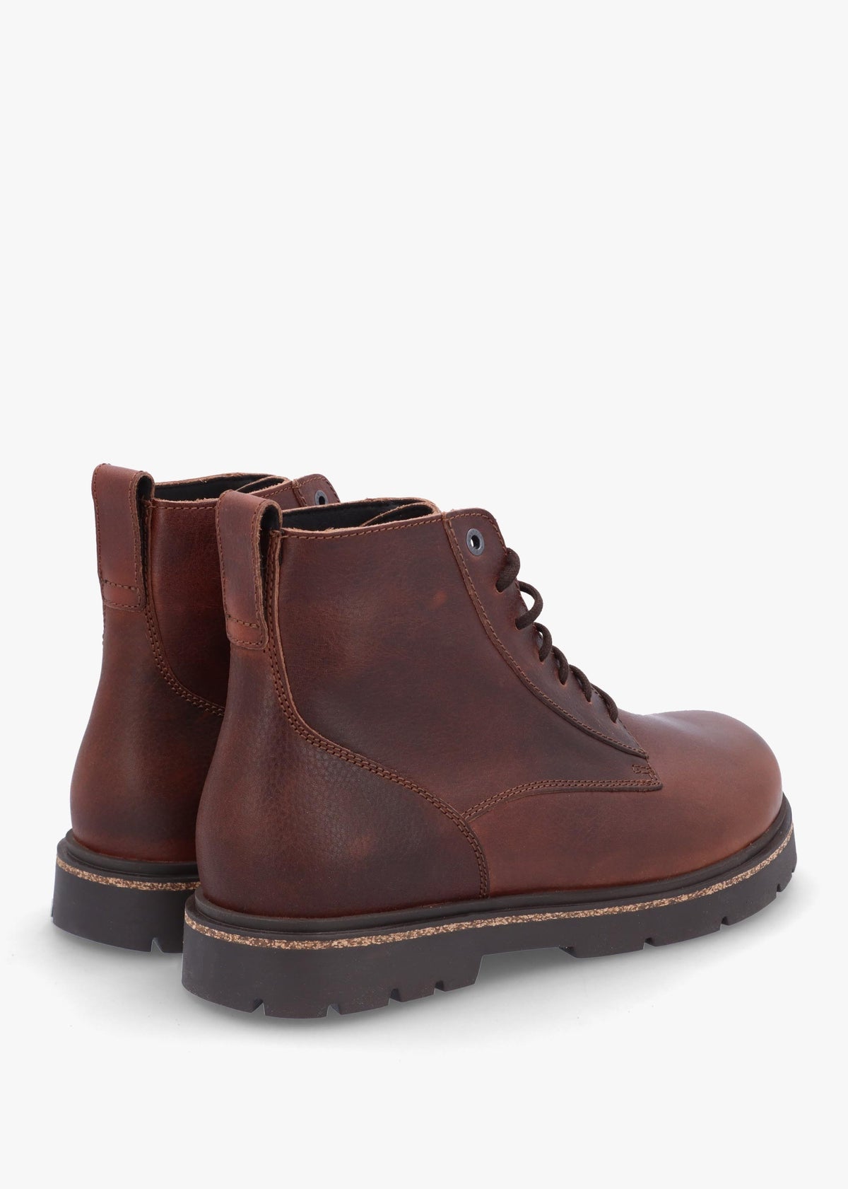 Men’s Highwood Chocolate Leather Lace Up Ankle Boots
