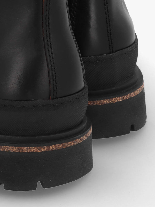 Women's Prescott Black Oiled Leather Lace Up Boots