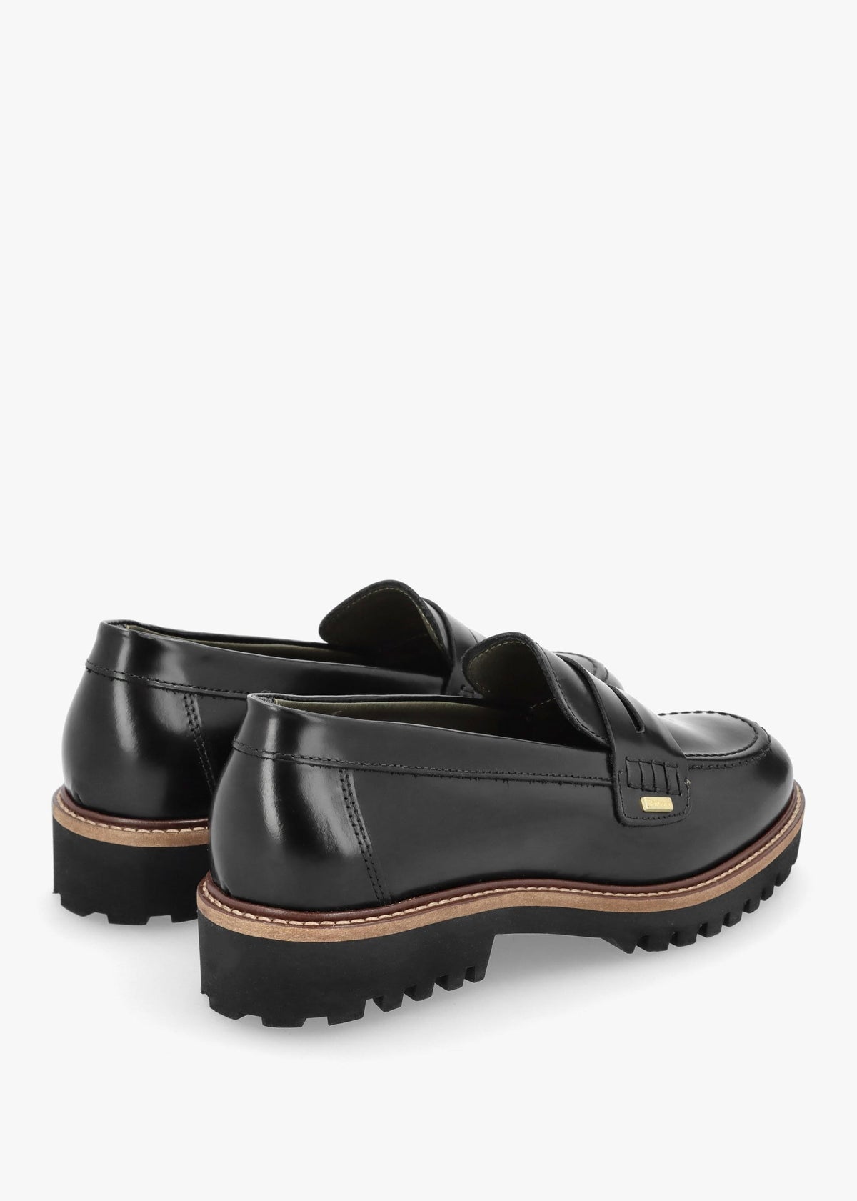 Women’s Ludlow Black Leather Loafers