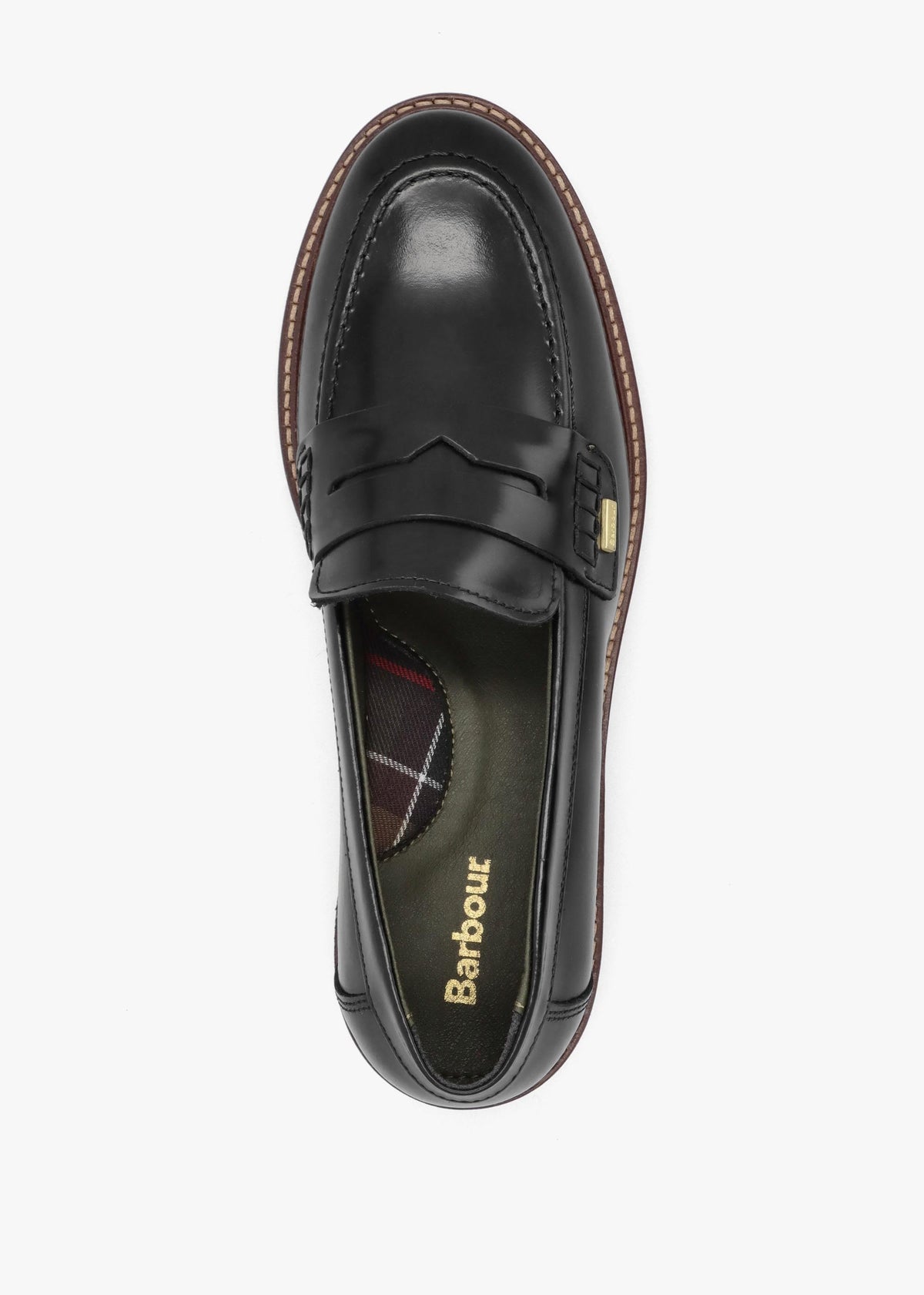 Women’s Ludlow Black Leather Loafers