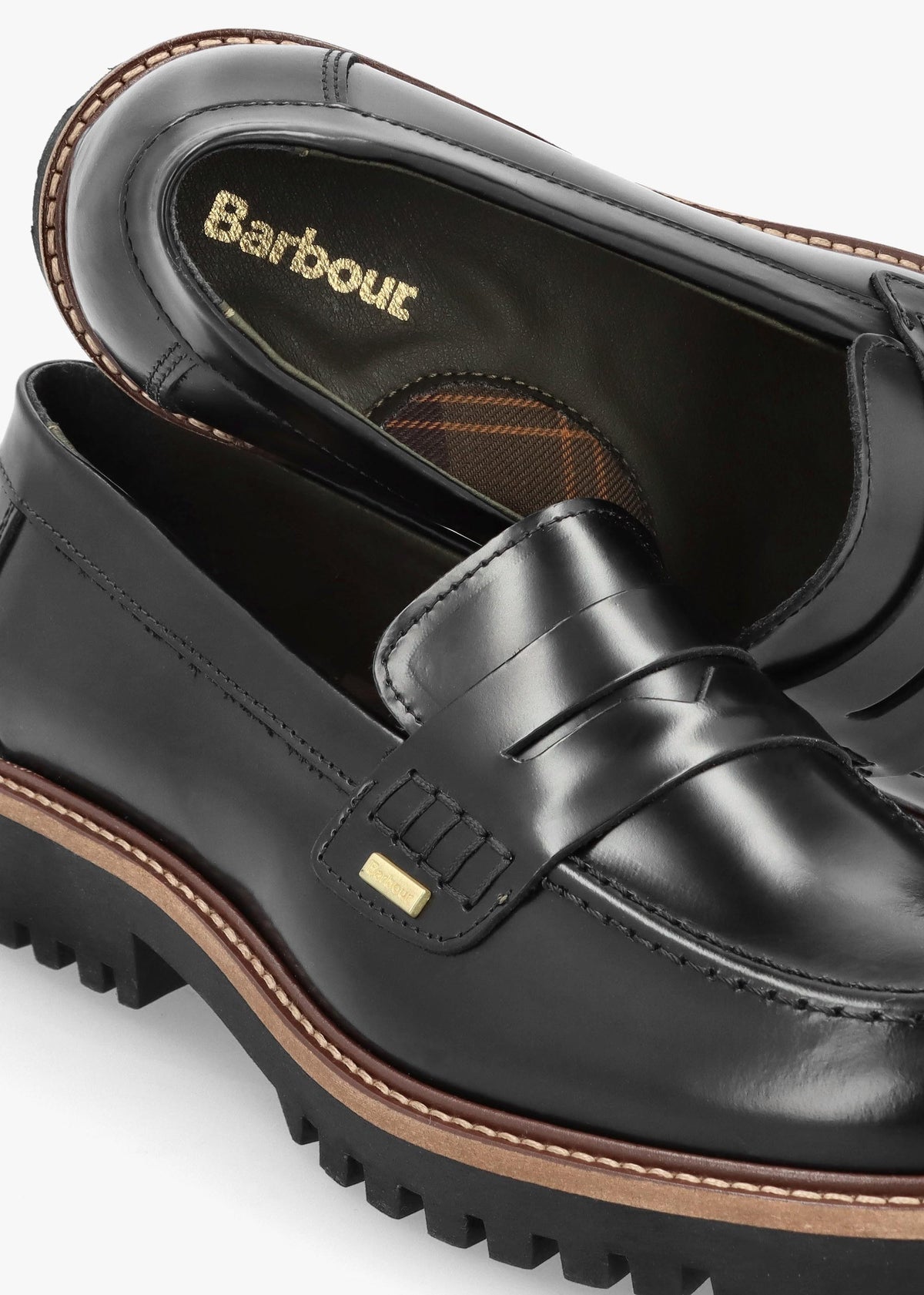 Women’s Ludlow Black Leather Loafers