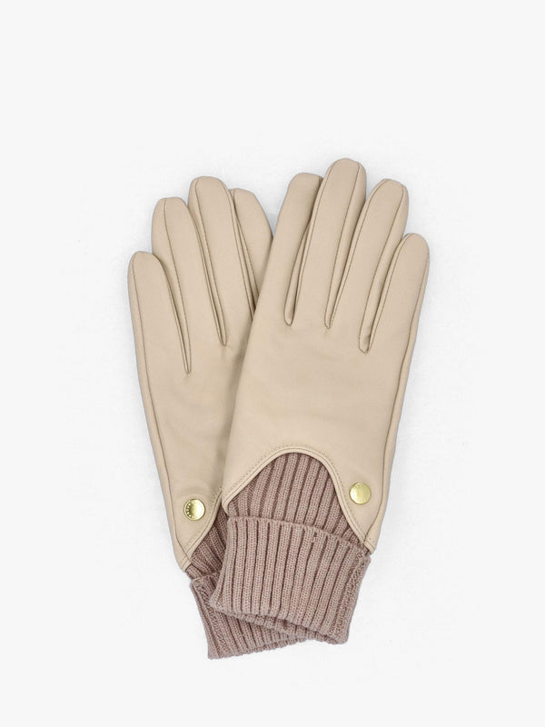 Women’s Deanna Eggshell Leather Gloves