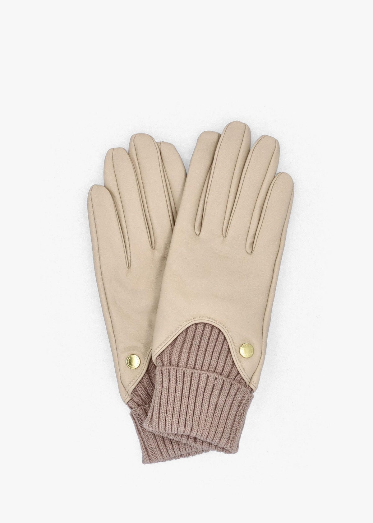 Women’s Deanna Eggshell Leather Gloves