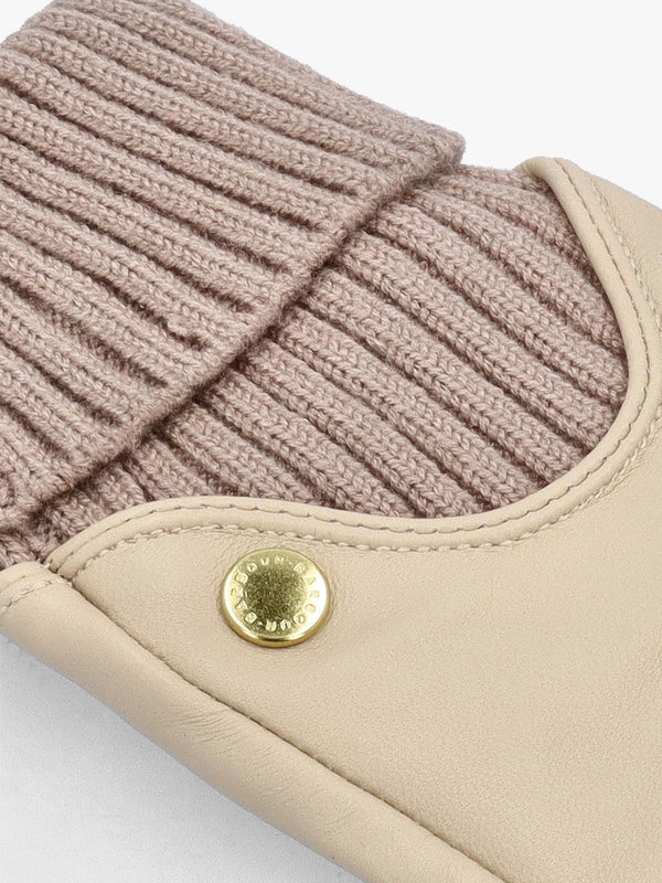 Women’s Deanna Eggshell Leather Gloves