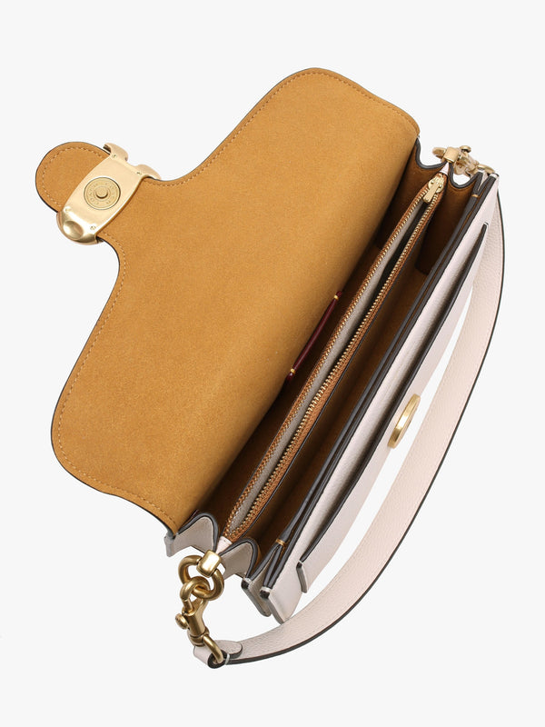 Tabby 26 Chalk Leather Shoulder Bag