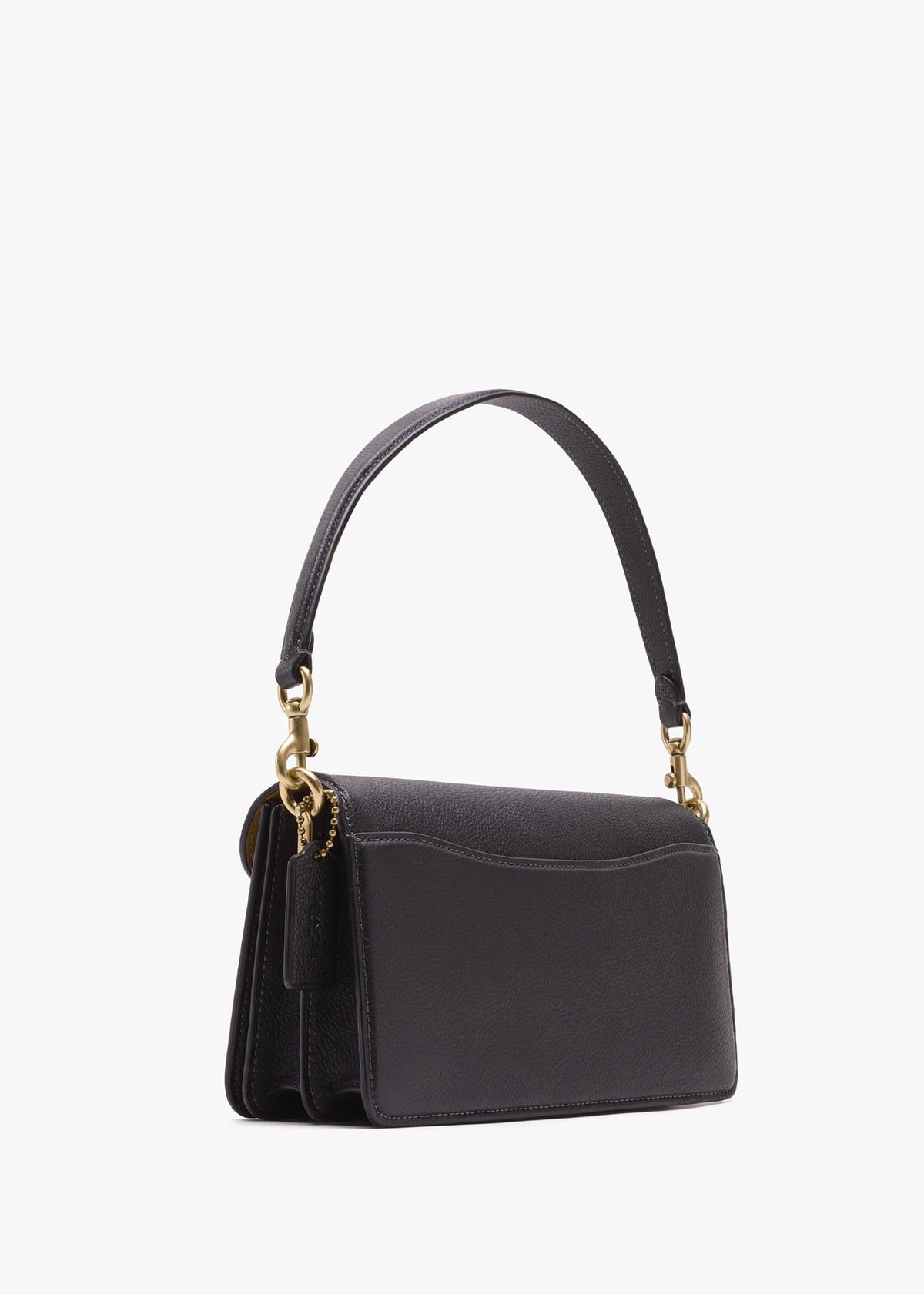 Tabby 26 Black Leather Shoulder Bag