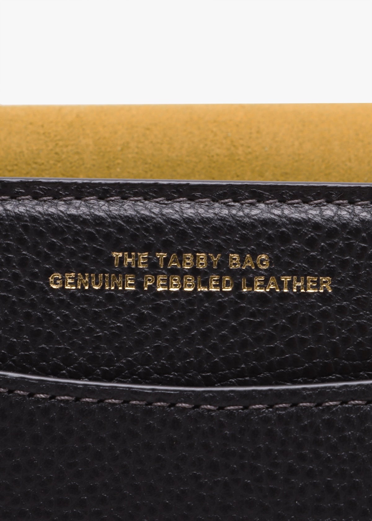 Tabby 26 Black Leather Shoulder Bag