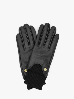 Women’s Deanna Black Leather Gloves