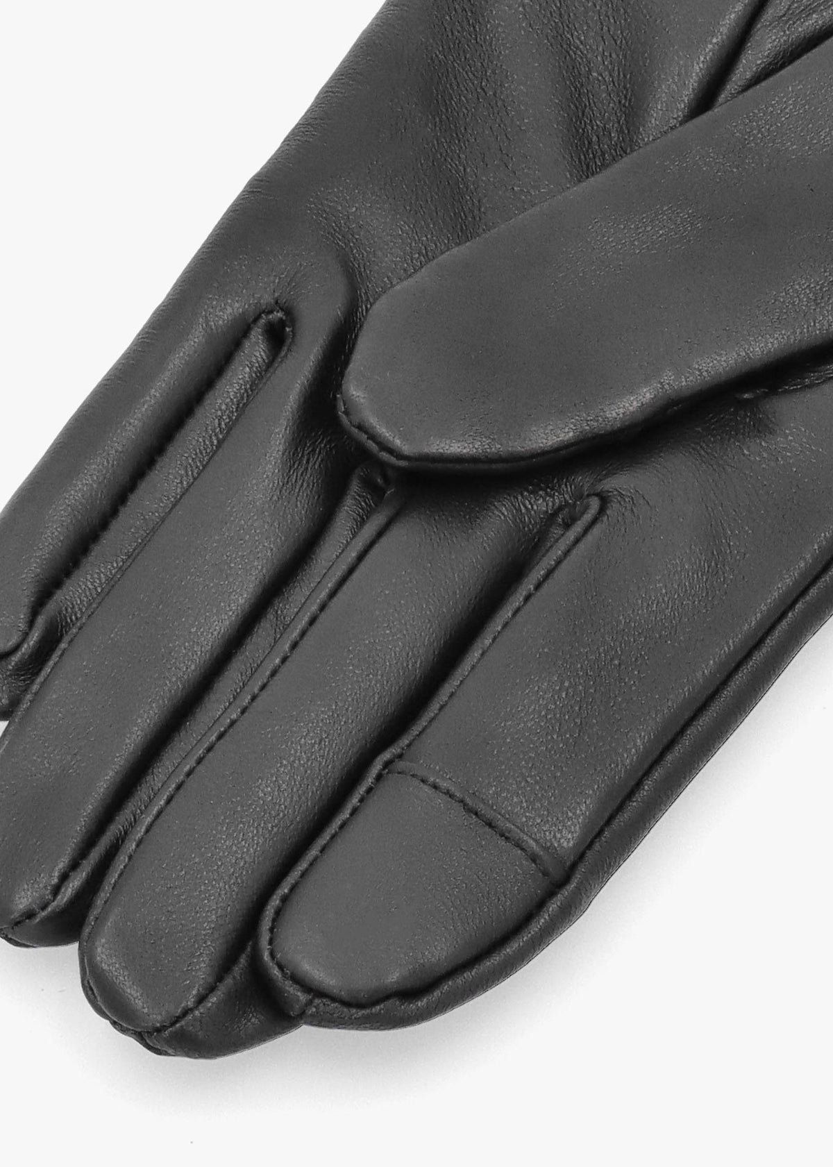Women’s Deanna Black Leather Gloves