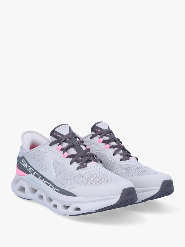 Women's Slip Ins Glide-Step Altus Gray Pink Trainers
