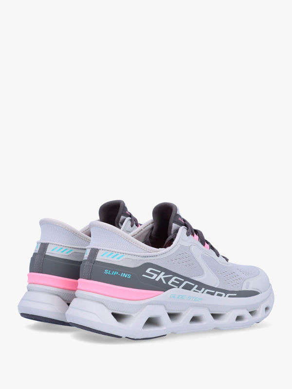 Women's Slip Ins Glide-Step Altus Gray Pink Trainers