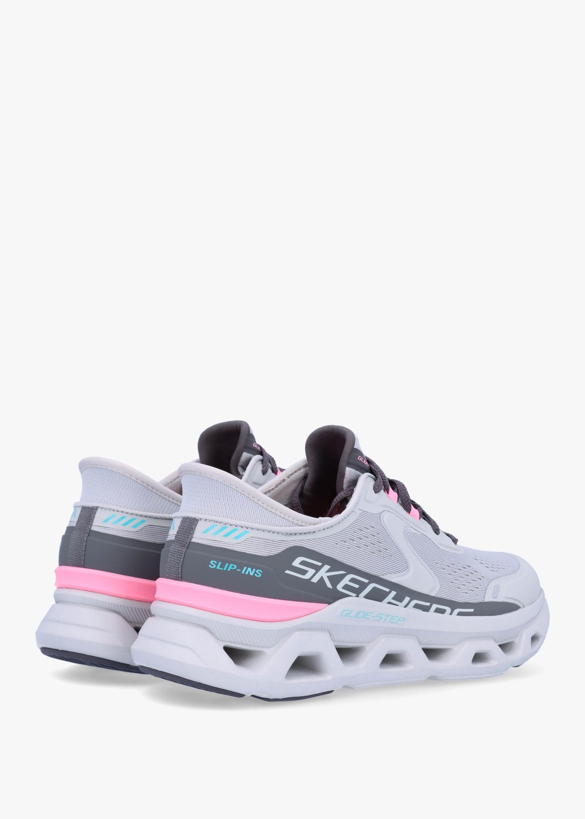 Women's Slip Ins Glide-Step Altus Gray Pink Trainers