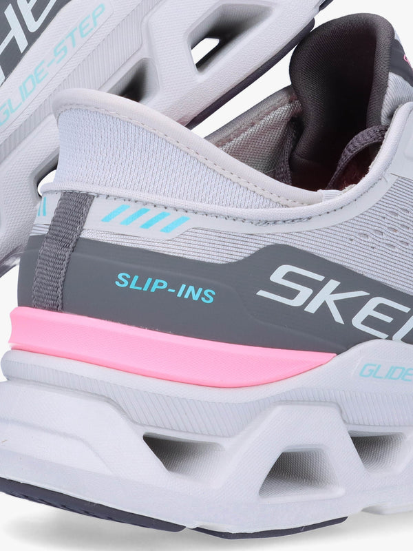 Women's Slip Ins Glide-Step Altus Gray Pink Trainers