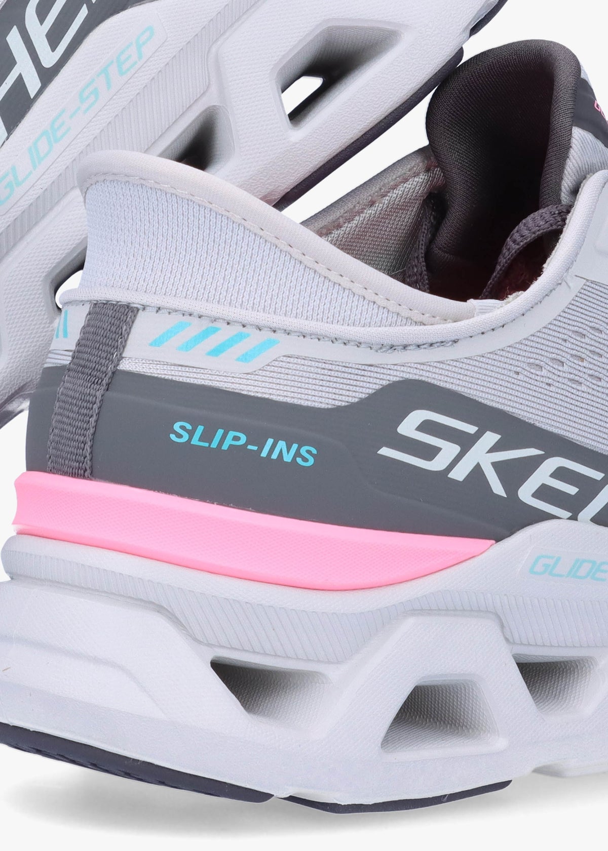 Women's Slip Ins Glide-Step Altus Gray Pink Trainers