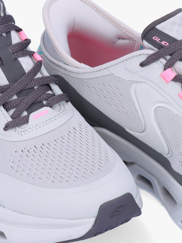 Women's Slip Ins Glide-Step Altus Gray Pink Trainers
