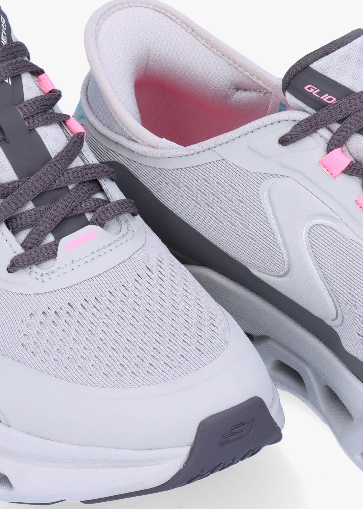 Women's Slip Ins Glide-Step Altus Gray Pink Trainers