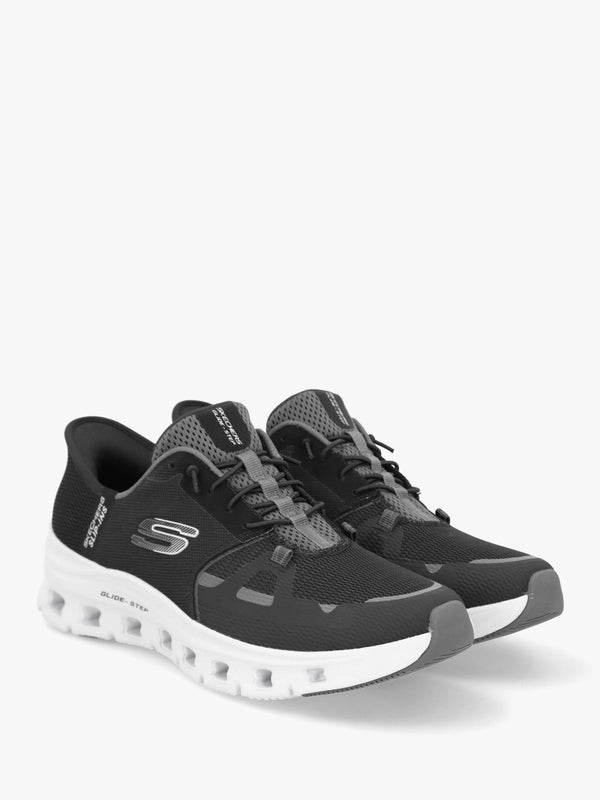 Women's Slip Ins Glide-Step Pro Black Charcoal Trainers