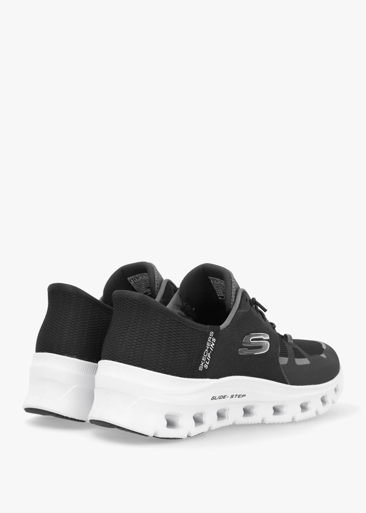 Women's Slip Ins Glide-Step Pro Black Charcoal Trainers