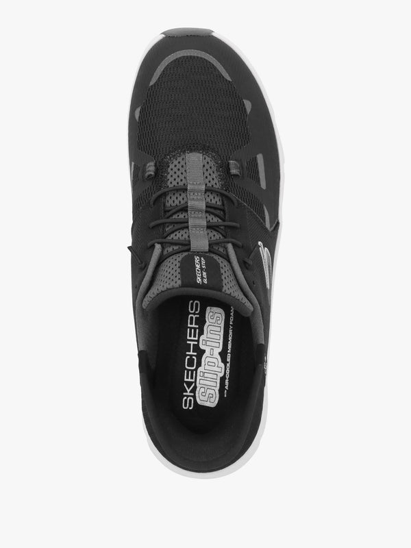Women's Slip Ins Glide-Step Pro Black Charcoal Trainers