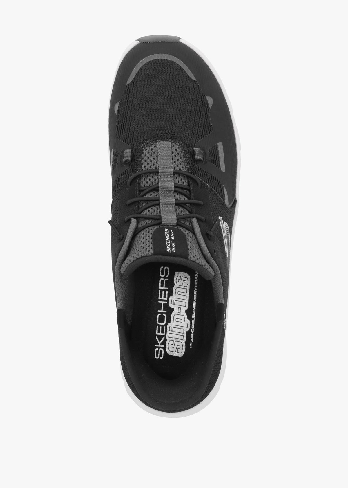 Women's Slip Ins Glide-Step Pro Black Charcoal Trainers