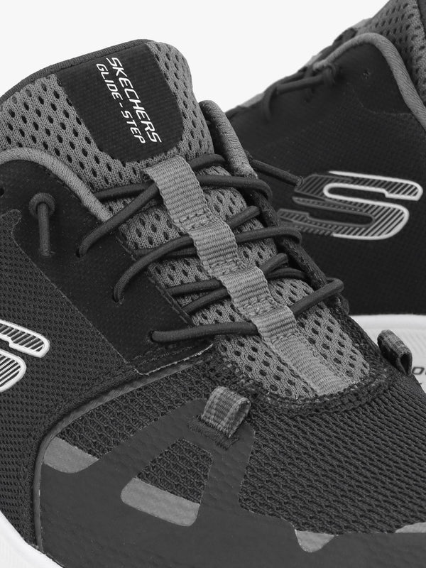 Women's Slip Ins Glide-Step Pro Black Charcoal Trainers