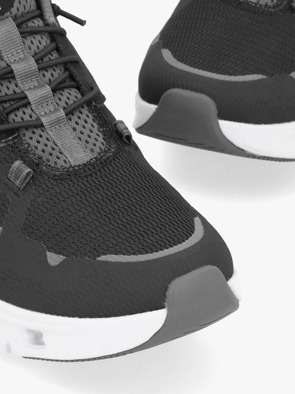 Women's Slip Ins Glide-Step Pro Black Charcoal Trainers
