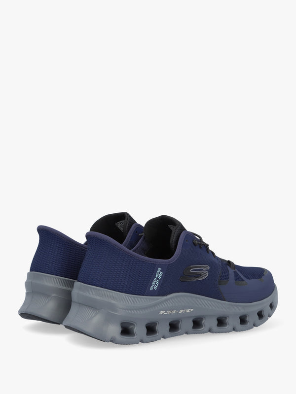 Men’s Slip Ins Glide-Step Pro Navy Charcoal Trainers